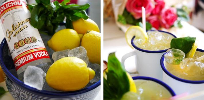 basil lemon grenades