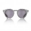 Illesteva Striped Leonard II Sunglasses