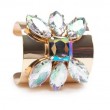 Mango crystal embellished cuff