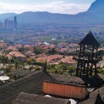 A panoramic vista over Benidorm...