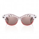 Purple Ocelot Cat-Eye Sunglasses